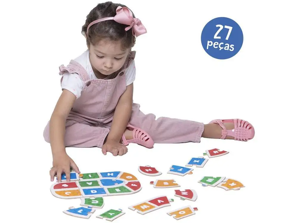 Quebra-cabeça 27 Peças Educativo Maderá 5