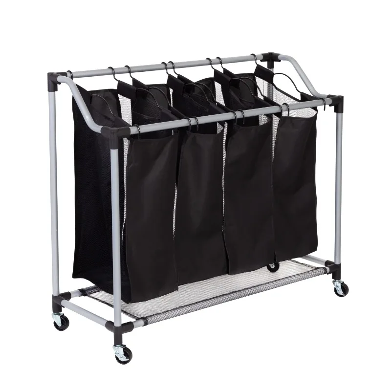 

Deluxe Quad Laundry Sorter, Mesh Bags