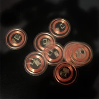 10Pcs Ultrathin Dual Chip 125KHz 13.56MHz T5577 EM4305 UID Rewritable Changeable Keyfobs Key Tag RFID Smart Coin Card 30MM 1