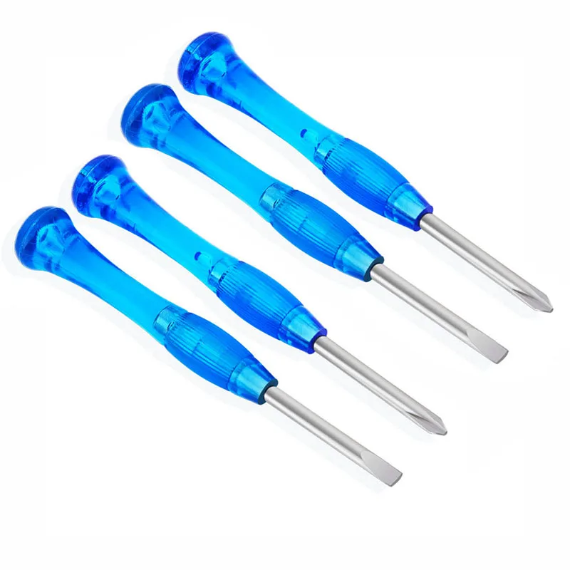 4pcsset2mm3mmminiPhillipsSlottedScrewdriverCrossFlat