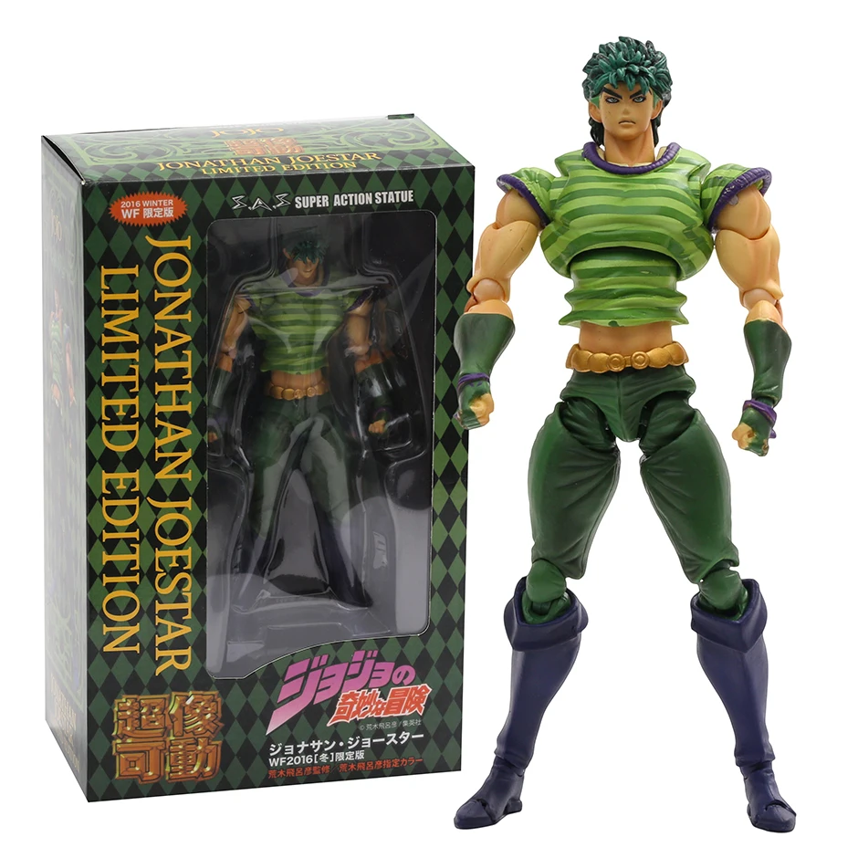 

JoJo's Bizarre Adventure WF2016 Limited Super Action Statue - Jonathan Joestar Model Figurals Brinquedos Figure