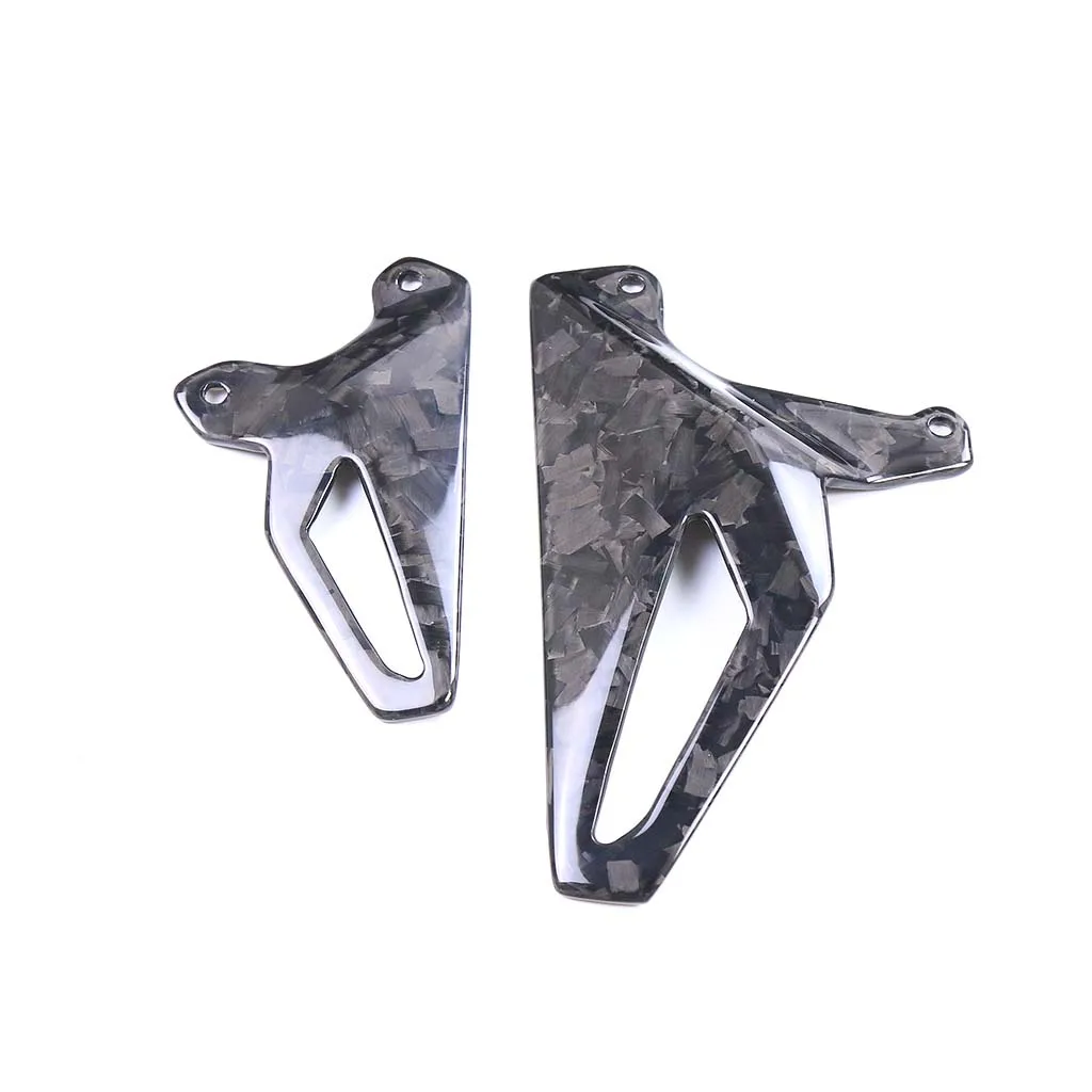 

Для DUCATI PanigaleV4 2018 2019 2020 2021 3K аксессуары для мотоциклов из чистого углеродного волокна Защита для пятки