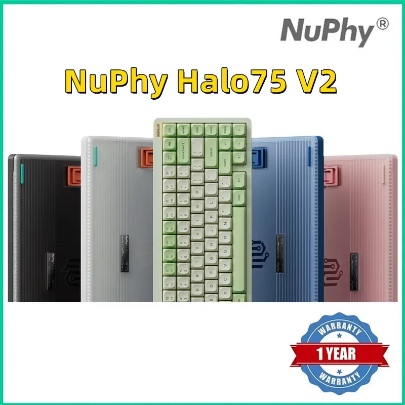 NuPhy Halo75 V2 Bluetooth 2.4g Wireless 75% QMK/VIA