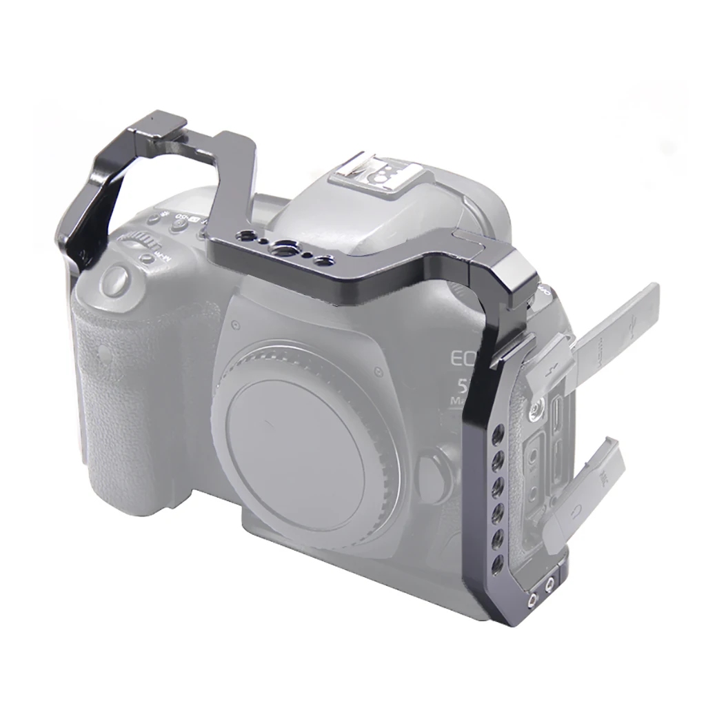 Description Picture 2 of itemMetal Camera Cage Rig for Iconic Brand EOS 5D Mark II III IV DSLR Case for Iconic Brand 5Ds 5D Mark IV III II eos 5D4 5d3 5d2 Extension Kit