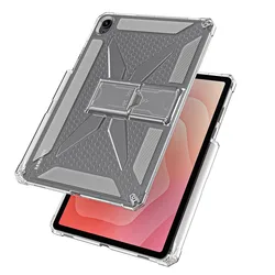 Enhanced Protective Stand Case - Transparent Silicone TPU Cover for Tab S11 Ultra 14.6in (Clear)