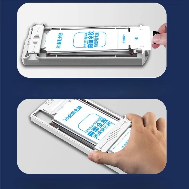 3D Curved Full Glue Tempered Glass Screen Protector - Dust Free Premium Film, Easy Installation