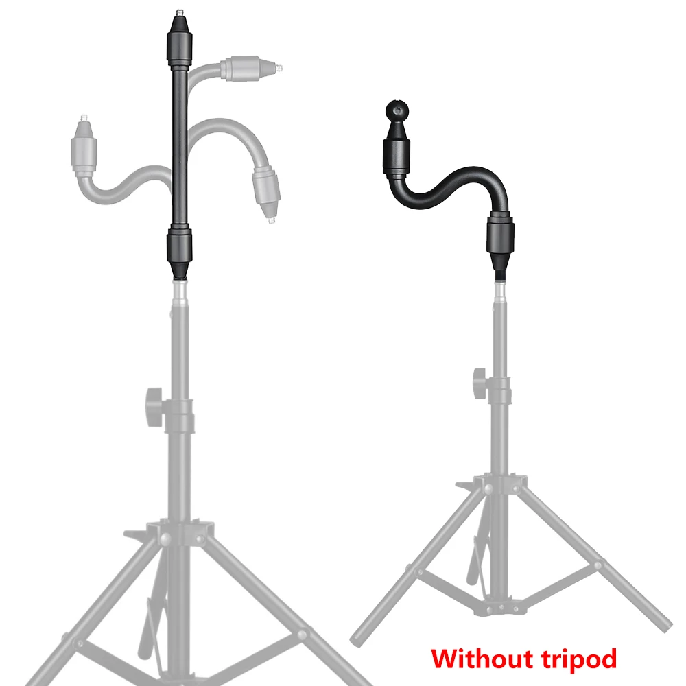 Flexible Arm Monopod Selfie Stick Rod Mount Holder Stands for Mobile Phones for Gopro Hero DJI OSMO Insta 360 Cameras Tripod