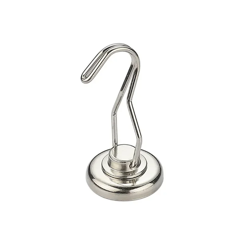 Description Picture 4 of item360 Degrees Rotating Magnetic Hook Strong Power Hooks Magnet Super Punch-free Self-adhesive Key Hanger Wall Magnetic Key Holder