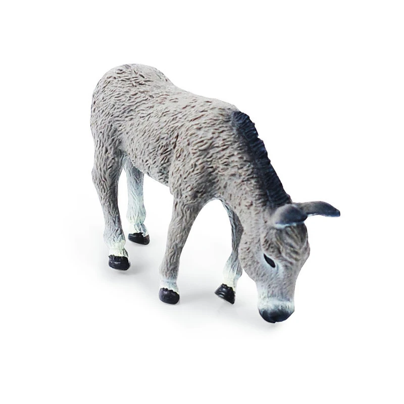 Donkey Figures Real Farm Animal Figurines Anime Action Figure Kids Novel Toys games Plastic Animals for Children Christmas Gifts 4