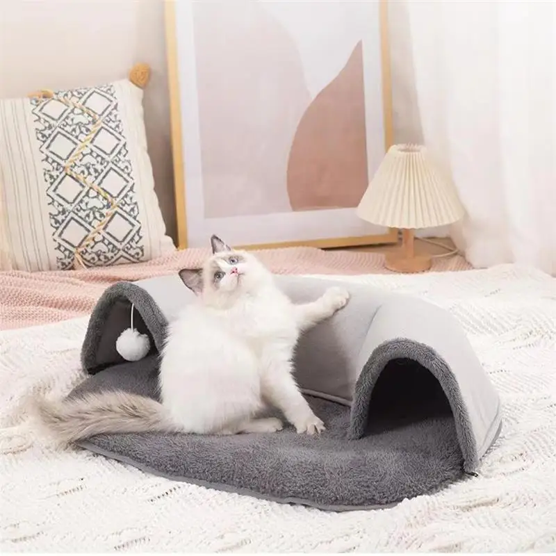 

Cat Tunnel Bed - Dual Use Playable and Sleepable Detachable
