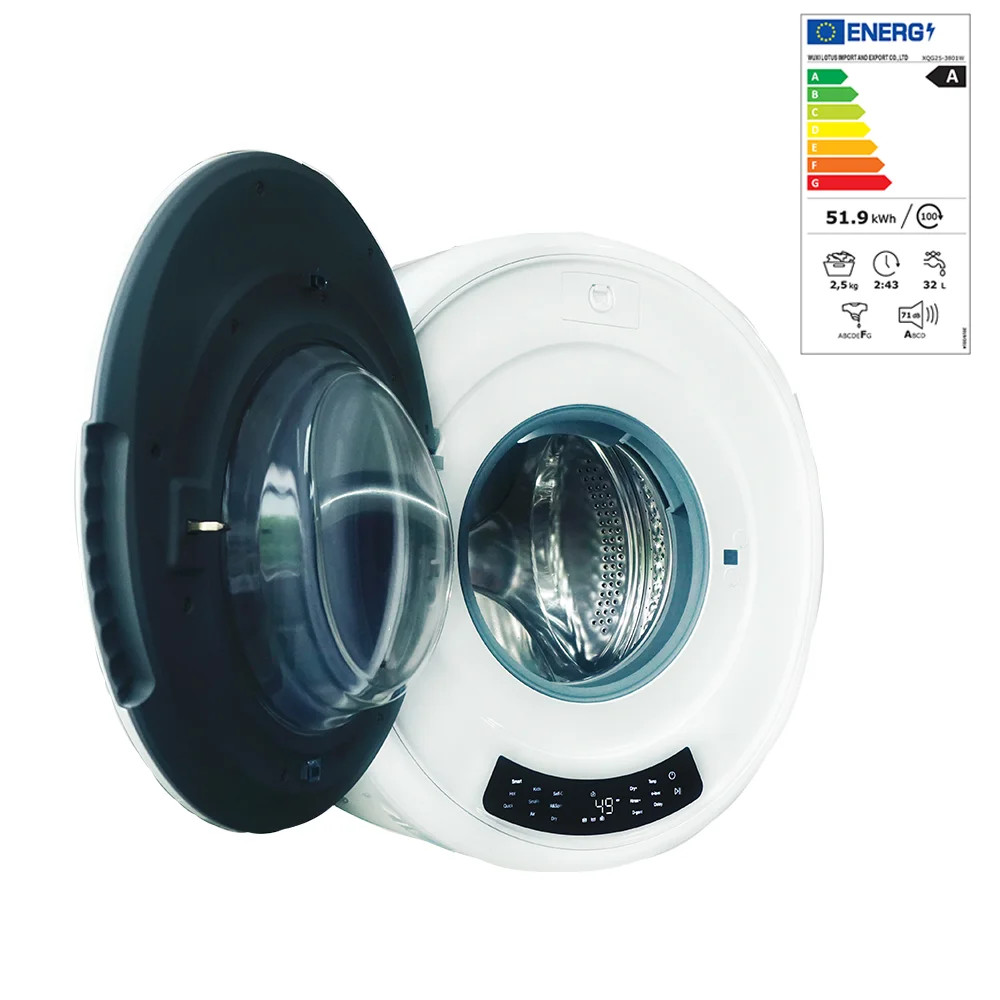 3kg Mini Wall Mounted Cruise Washing Machine Mini Washer Dryer