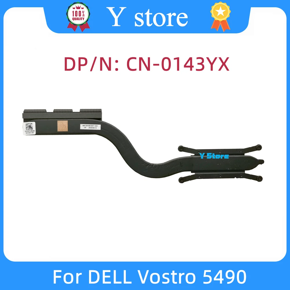 

Y Store New Original CN-0143YX 143YX 0143YX 460.0HH0 Radiator For Dell Vostro 5490 Cooling Heatsink Fast Ship