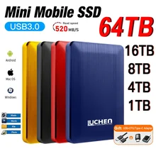  High-speed  External hard drive 1TB 2TB  External Hard Disk  USB 3.1 Mobile Solid State Drive Storage Device SSD for Laptop Mac 