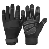 Work Gloves Men & Women, Utility Mechanic Working Gloves High Dexterity Touch Screen For Multipurpose,Excellent Grip 2