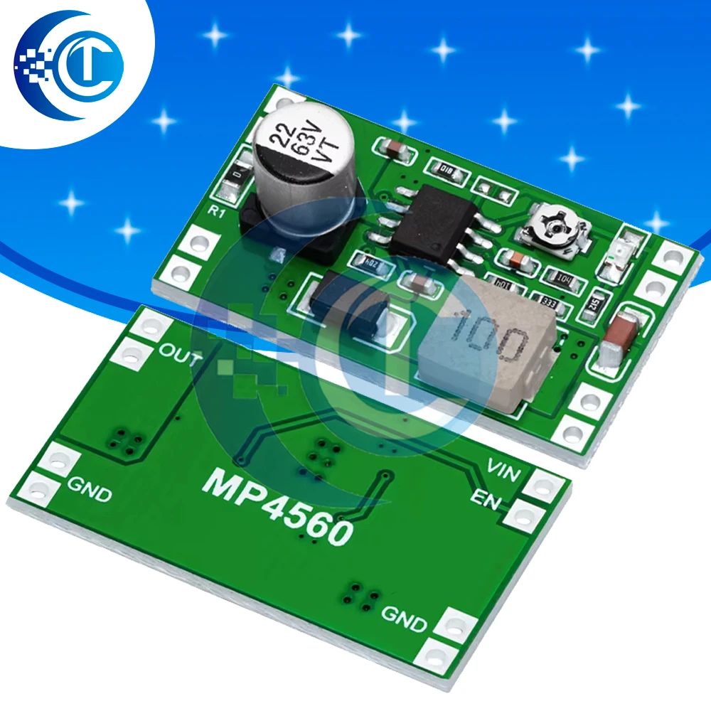2a DC-DC mp4560 Step-Down stabilisierte Spannungs versorgungs modul Ausgang 8 ~ 55V bis 12V 9V 5V 3V