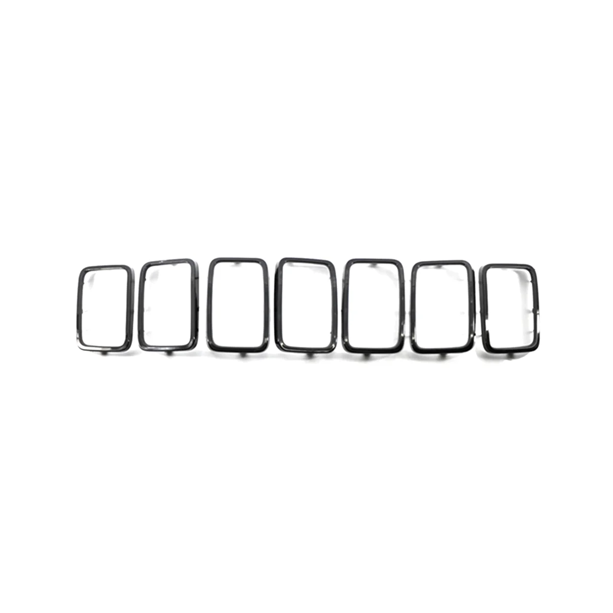 

7 шт., передняя решетка для автомобиля, решетка гриля, кольцо, вставки, аксессуары для Jeep Grand Cherokee 2017-2021 68317863AA