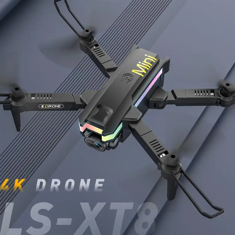 XT8 Mini Dron 4K profesional, cámara HD, WIFI, FPV, presión de aire, altitud fija, cuadricóptero plegable, helicóptero RC, juguetes, nuevo 3