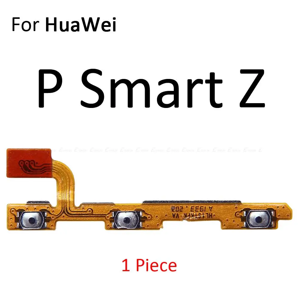 Power ON OFF Mute Switch Control Key Volume Button Flex Cable For HuaWei P Smart S Z Pro Plus Parts flex cable button switch control key button replacement parts phone button replacement parts power switch button