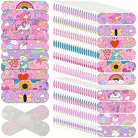 20PCS 50pcs/set Cartoon Kawaii Girls Horse Prints Band Aid Skin Dressing Tape Patch Strips Adhesive Bandages Plasters Woundplast 1