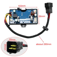 Chauffage de stationnement Air Diesel 12V 24V 2kw 3kw 5kw 8kw, interrupteur de moniteur LCD, carte mère de télécommande pour voiture, camion, Van, bateau 4