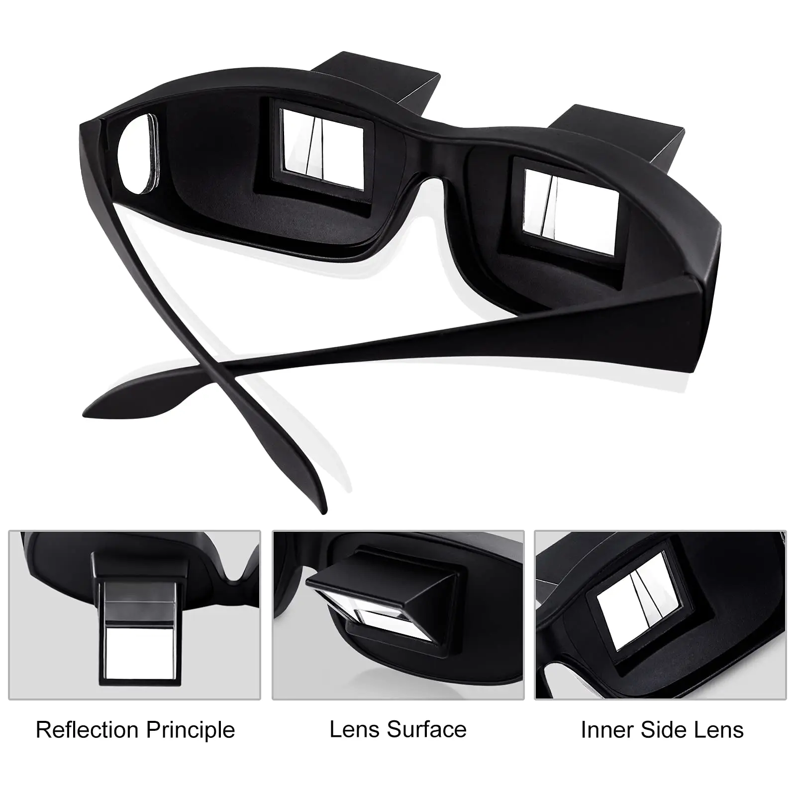 Reading Glasses Horizontal Lazy Lying Down Bed Reading Watching HD