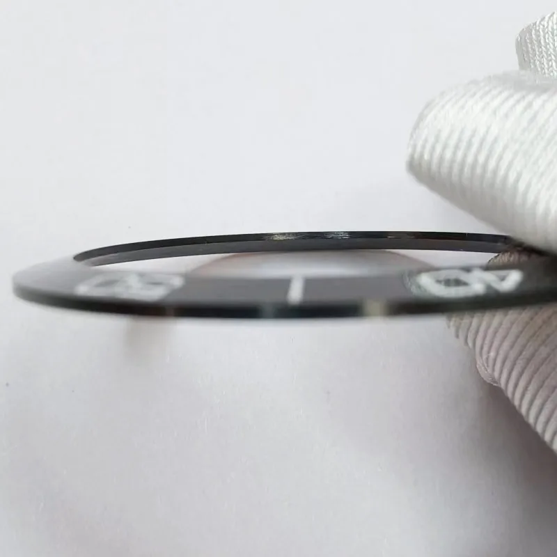 Watch Bezel Insert Ring 37.5 * 30.5mm Ceramic or Aluminum Luminous Case Replacement of watch accessories parts