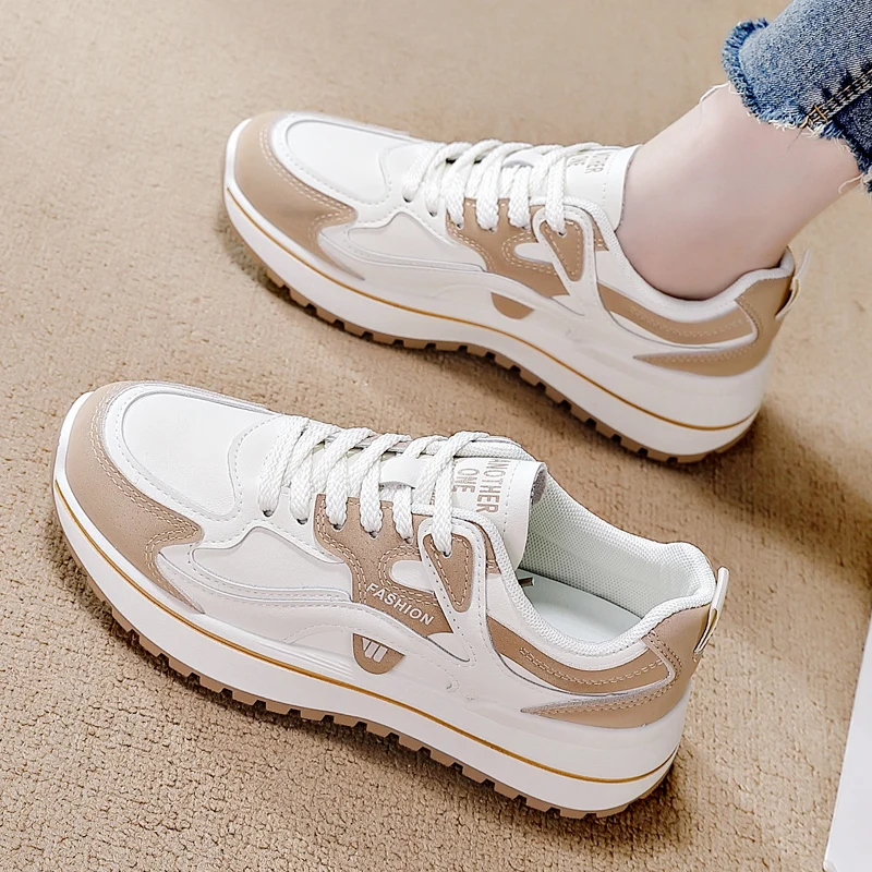 

2024 New Khaki Women Golf Sport Sneakers Comfortable Athletic Golfing Shoes for Woman Leisure Popular Golfer Footwears