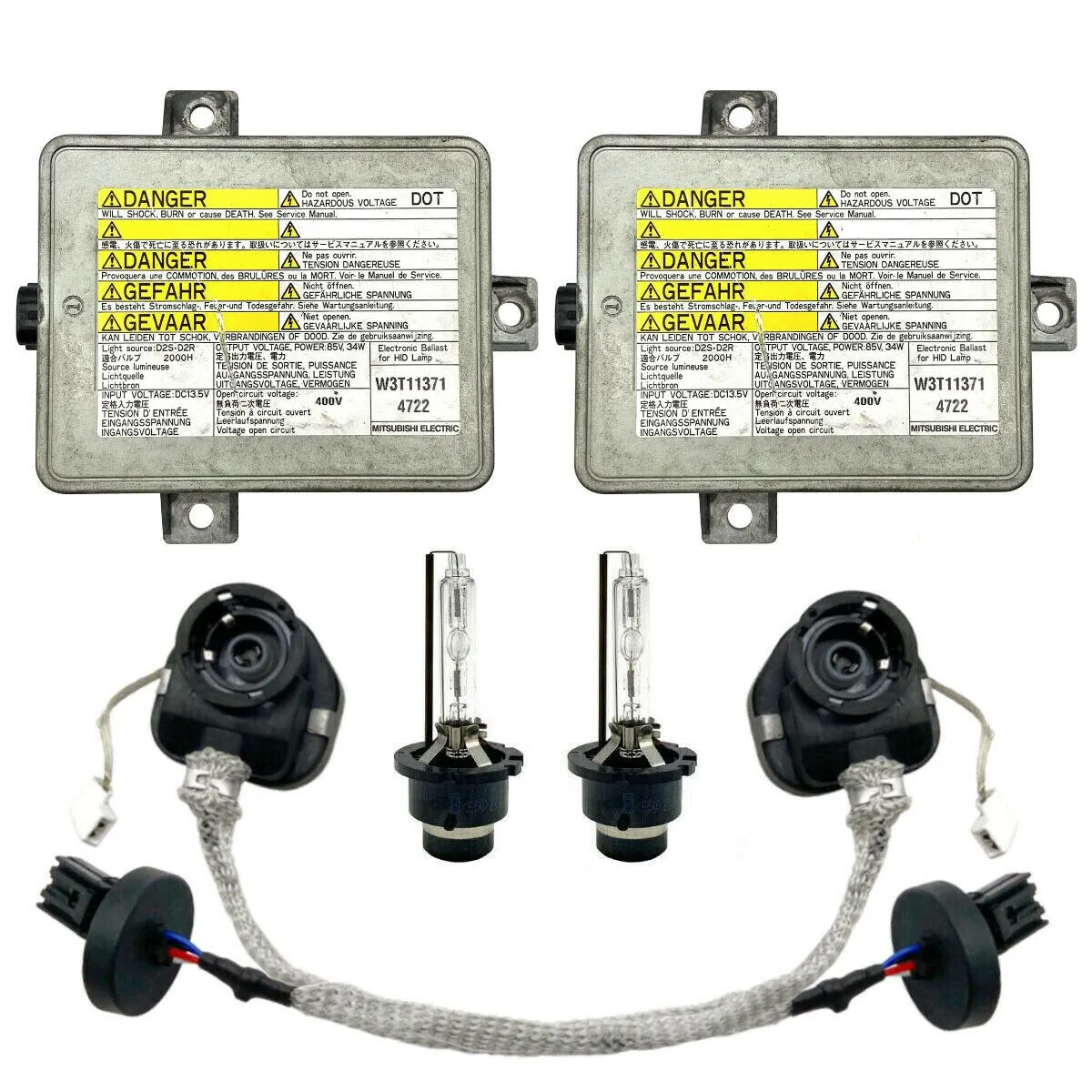 

2X for 2004-2005 Acura TSX Xenon Ballast D2S Lamp Bulb Igniter Controller Inverter