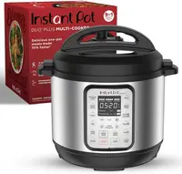 9-in-1 Electric Pressure Cooker,Slow Cooker,Rice Cooker,Steamer, Sauté,Yogurt Maker,Warmer & Sterilizer,Stainless Steel,6 Quart 1