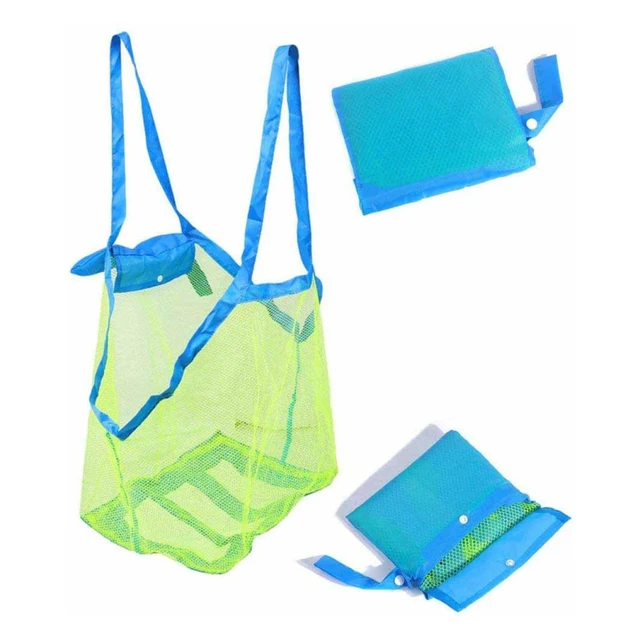 1 Db Gyerekek Homok Távolítható Hálózsák Tengerparti Játékok Törülköző Táska Baba Játék Tároló Sundries Táskák Női Kozmetikai Szervezet - Image 4
