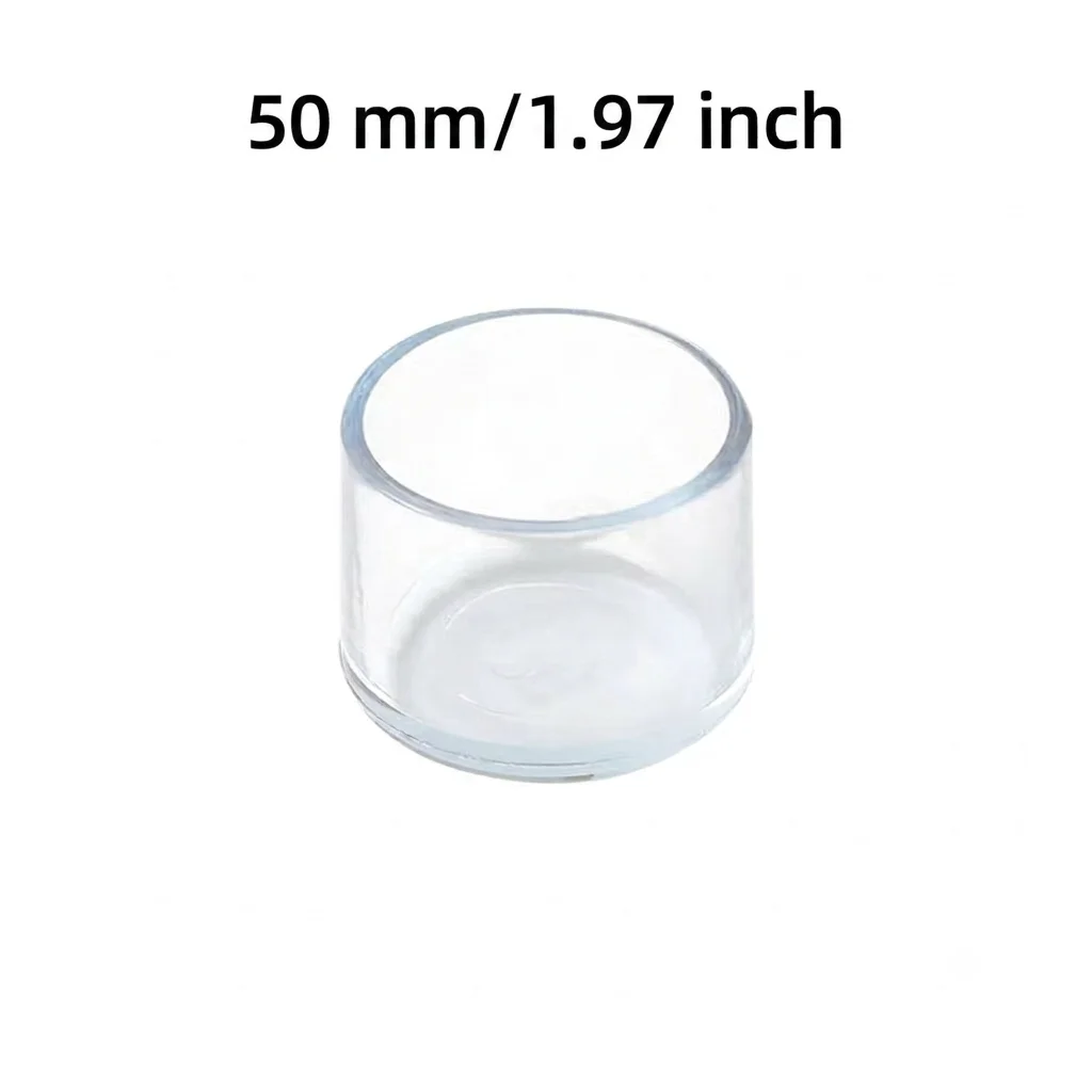 Anti-Noise Transparent Silicone Floor Protectors