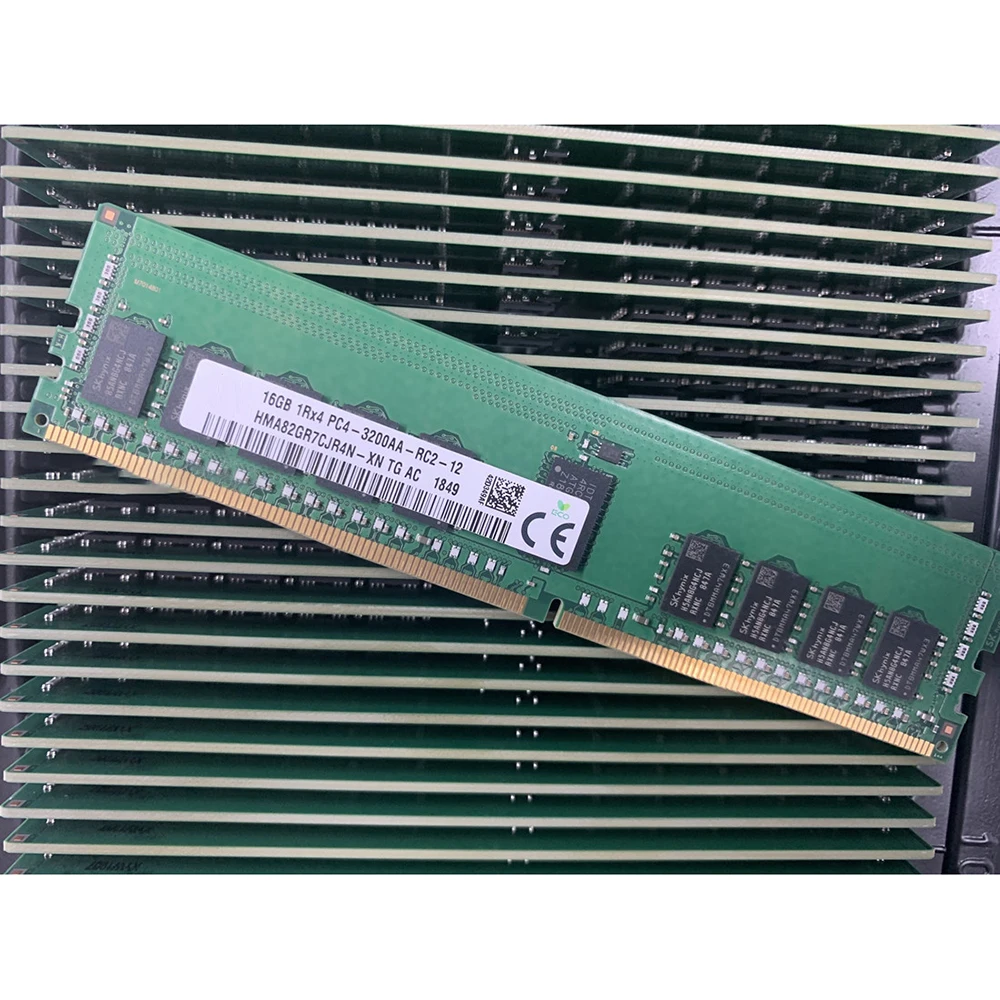 1 PCS Memory For SK Hynix RAM 16GB 16G 1RX4 PC4-3200AA ECC REG HMA82GR7CJR4N-XN 6 1 PCS Memory For SK Hynix RAM 16GB 16G 1RX4 PC4-3200AA ECC REG HMA82GR7CJR4N-XN - Image 4