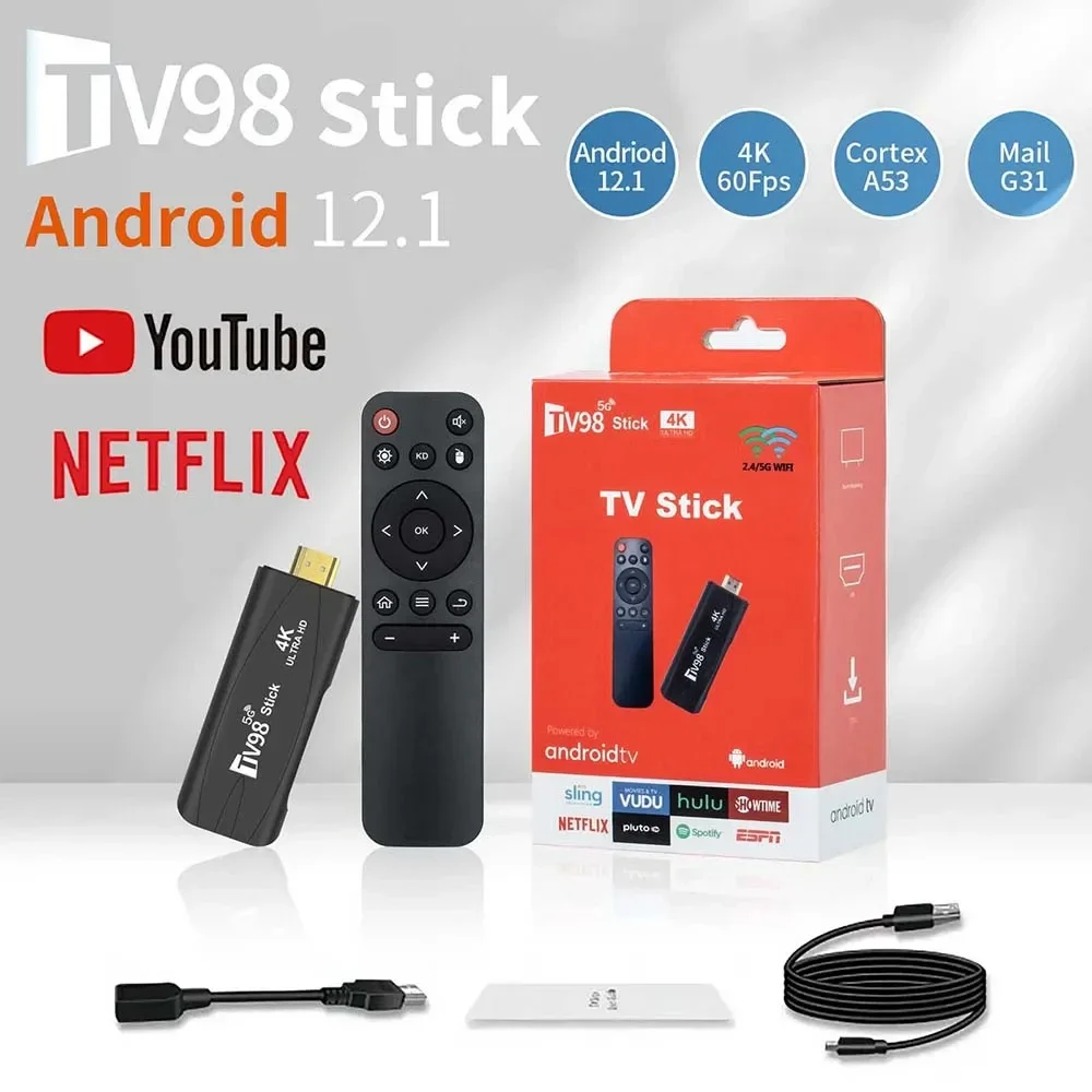 TVBOX Android TV Stick VOD視聴等 Ultra Hd Android 12.1 Tv Box 4K Android Tv Tv Box Tv Stick Fiyatı