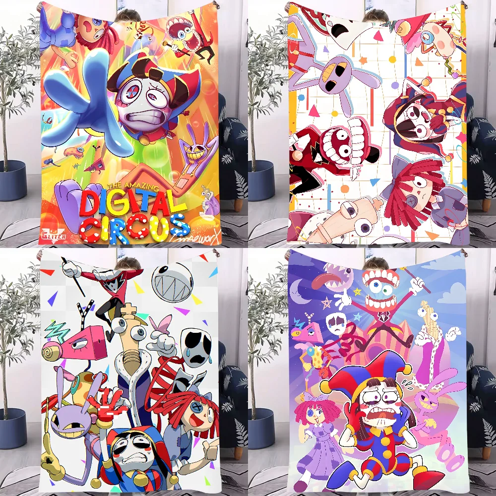 PassionateAnimeT-theA-amazingD-digitalC-circusBlanketDesignLightweightForDorms,Naps,LivingRoom,Office,Sofa-AliExpress