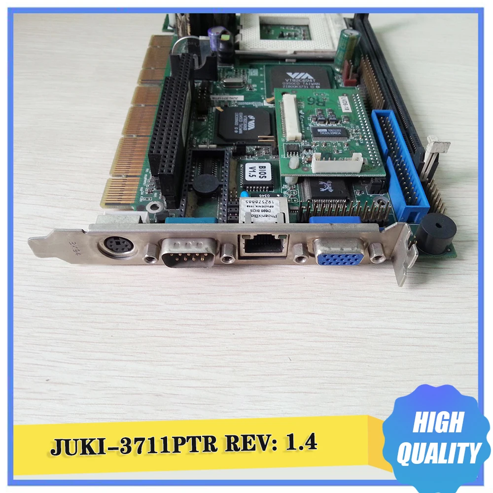 

For IEI JUKI-3711PTR REV: 1.4 Half Length Industrial Control Motherboard Industrial Motherboard
