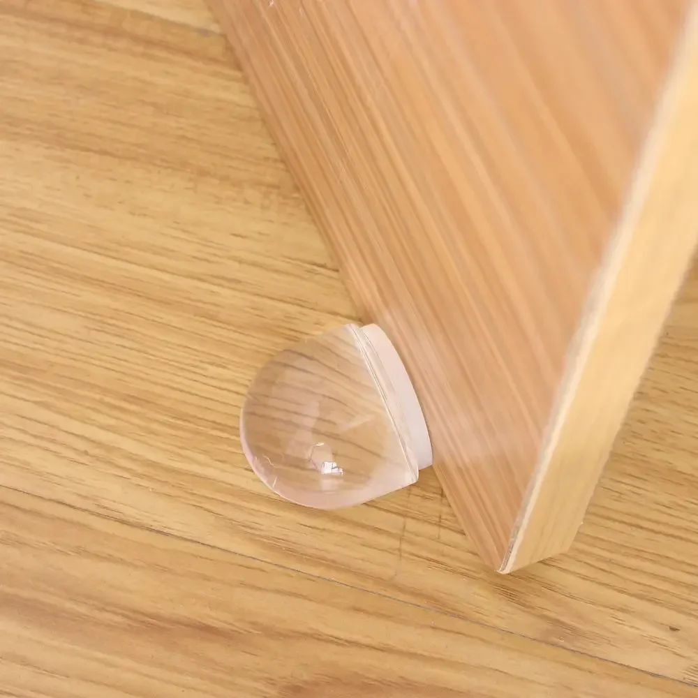 Acrylic Door Stopper Self Adhesive Anti-Collision Door Holders Catch Floor Mounted Nail-free Stops Protect Walls Furniture door stopper silicone door stopper door stopper bumpers silicone rubber bumpers silicone door sticker