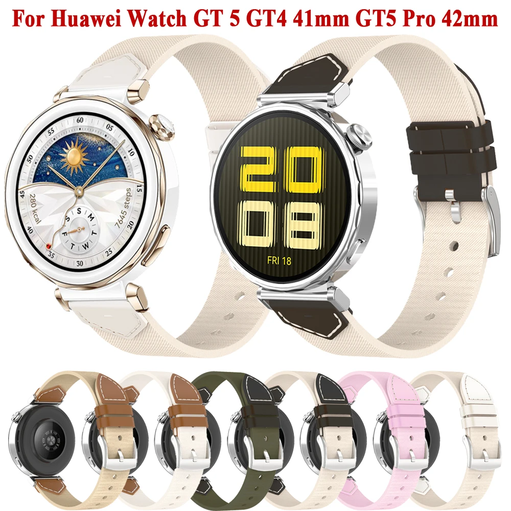 Denim Sport Wrist Strap - 18mm Easyfit Watchband Bracelet