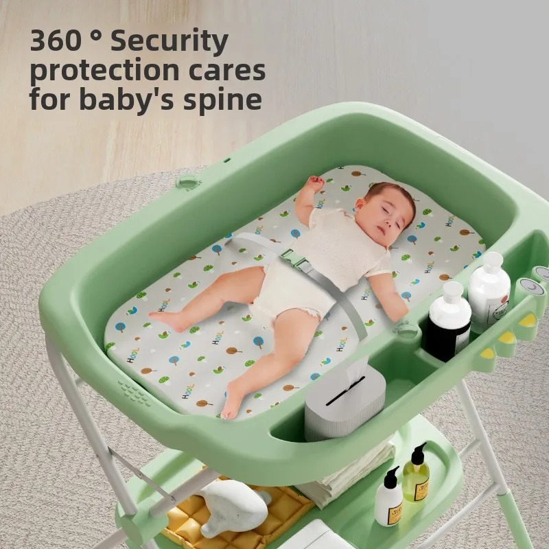 Newborn Baby Care Table Multi-functional Change One Piece Folding Kids Diaper Table Baby Changing