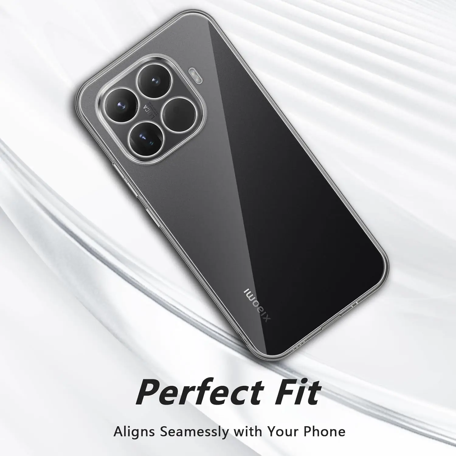 Ultra Thin Clear Soft TPU Camera Protection Back Case Cover