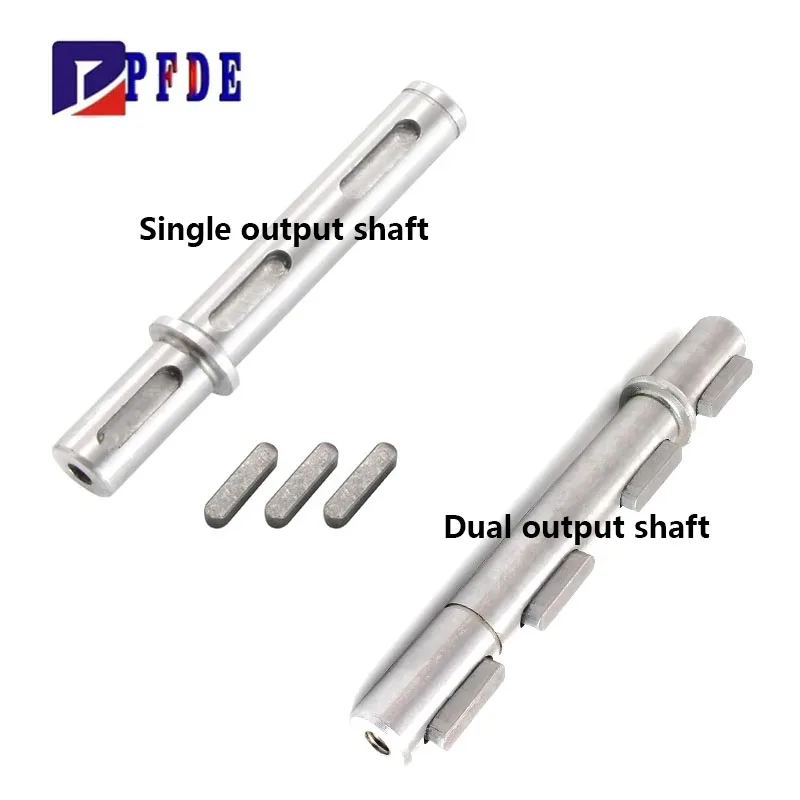 출력 단일/이중 샤프트 직경 14mm 길이 100mm/130mm(가스켓 포함) 웜 감속..