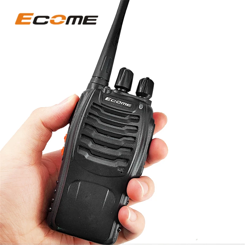 Long range Security Walkie talkie For Hotel Resturant set of Small Hand  held Uhf way radio pcs For store AliExpress