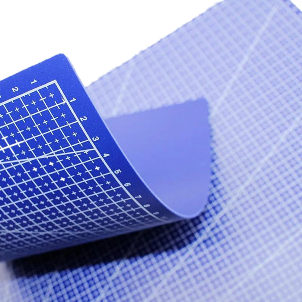 A4 A5 Cutting Mat High Density PVC Craft Pad for Sewing Quilting Leather Crafting Engraving Board with Grid Lines Angle Guides