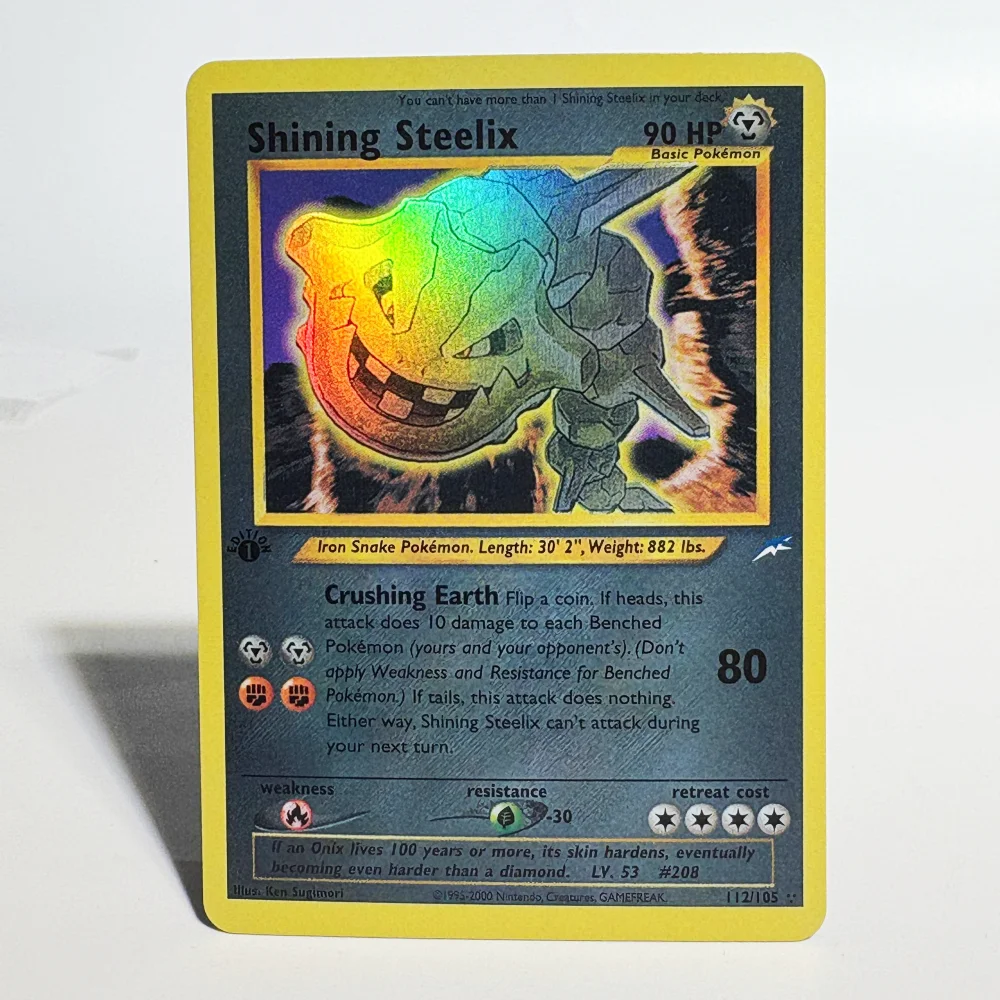 ポケモンカードゲーム Shining Tyranitar Pokemon card game Shining Tyranitar 113/105 Neo Destiny Holo for sale online