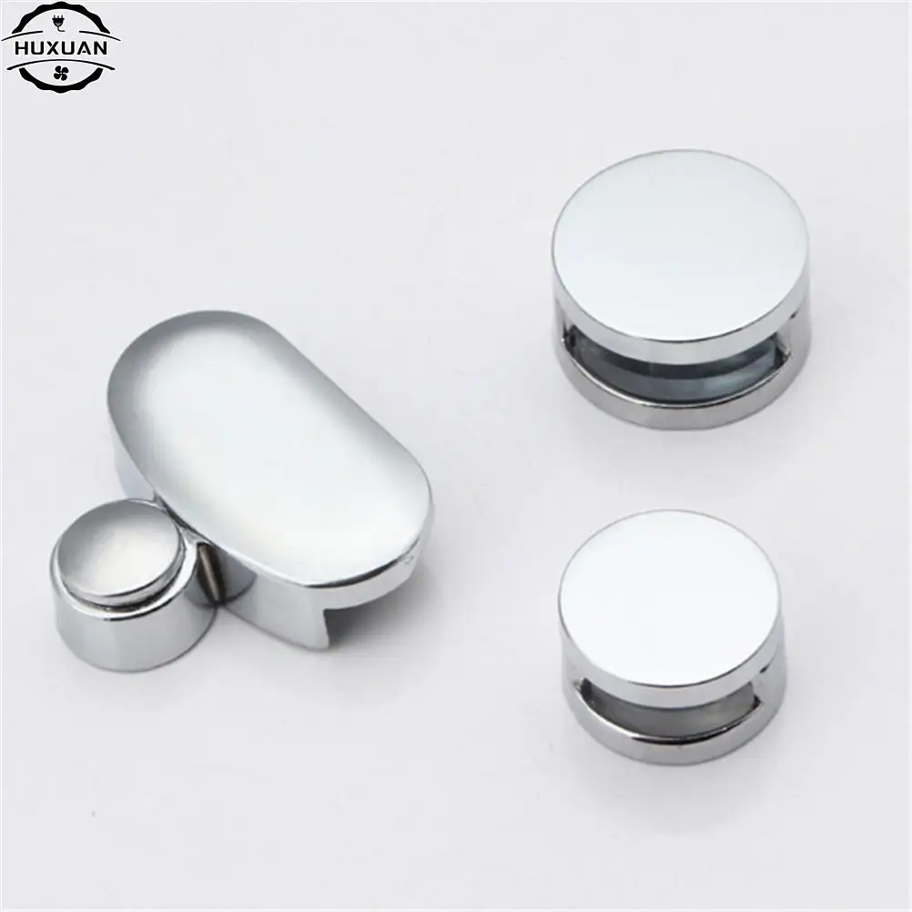 Advertising Plate Glass Clamp Fixed Clip Mirror Mirror Fixed Fitting Bathroom Glass Hinger Accessories glass fasteners mirror fixing kit