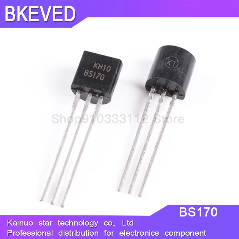 Transistors Kit 10PCS BS170 TO-92 TO92 new triode transistor