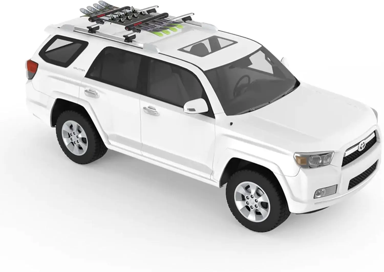 FatCat EVO 6/4 Ski Roof Rack Mount