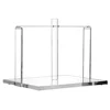 New Sleek Lucite Napkin Holder Acrylic Tissue Box Holder Desktop Napkin Holder Tissue Box Organizer Hotel Restaurant Table Decor 2