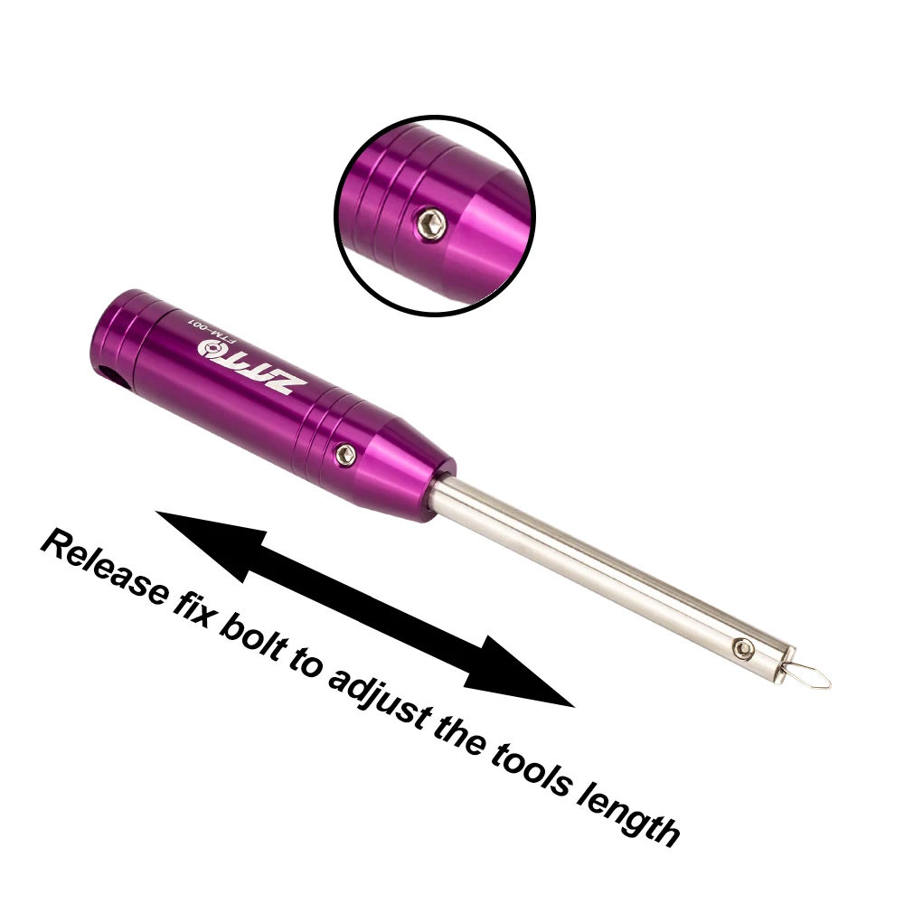 ZTTO 자전거 스포크 니플 드라이버 도구 제거 설치 렌치 알루미늄 휠셋, MTB 도로 자전거 림 니플 거치대 라우팅 삽입