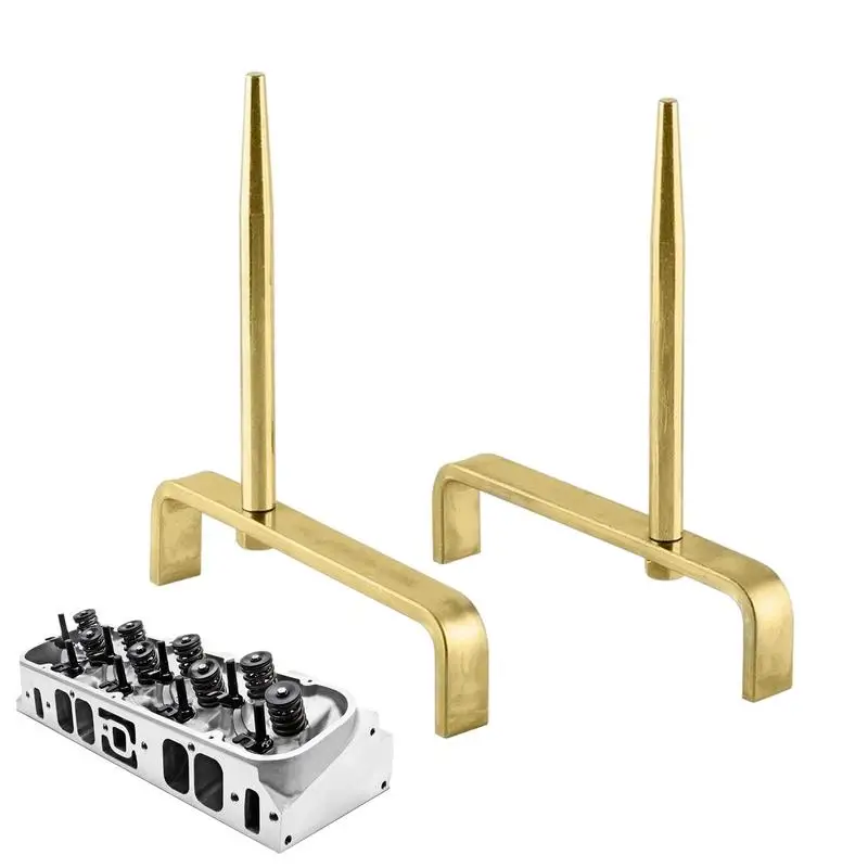 

Cylinder Head Work Stand 2pcs Tapered Mandrels Engine Head Mount Lifting Tool Engine Tools For Maintenance And Modifications