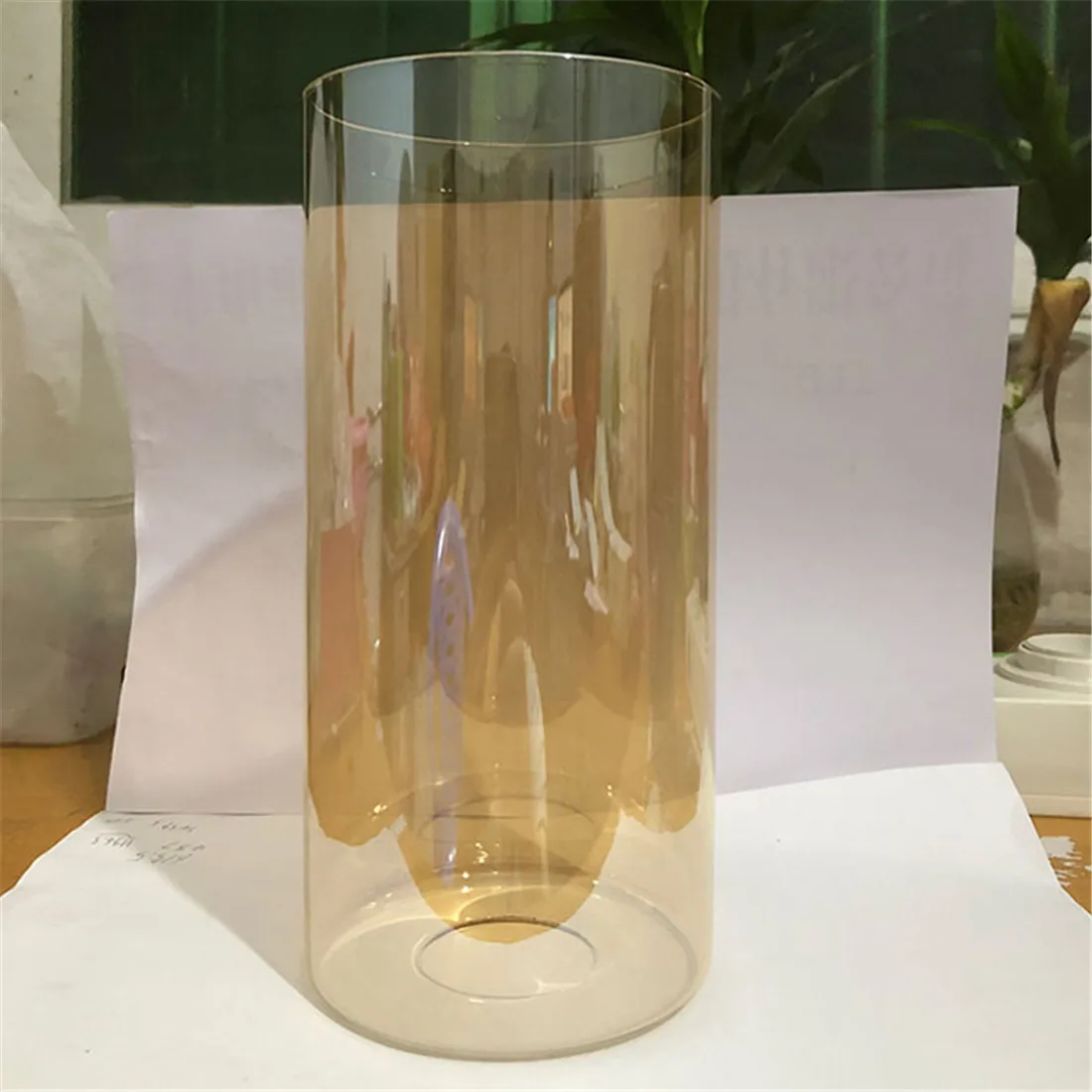 Amber Nightcap Tempered Glass With Foil - Amber / Brown